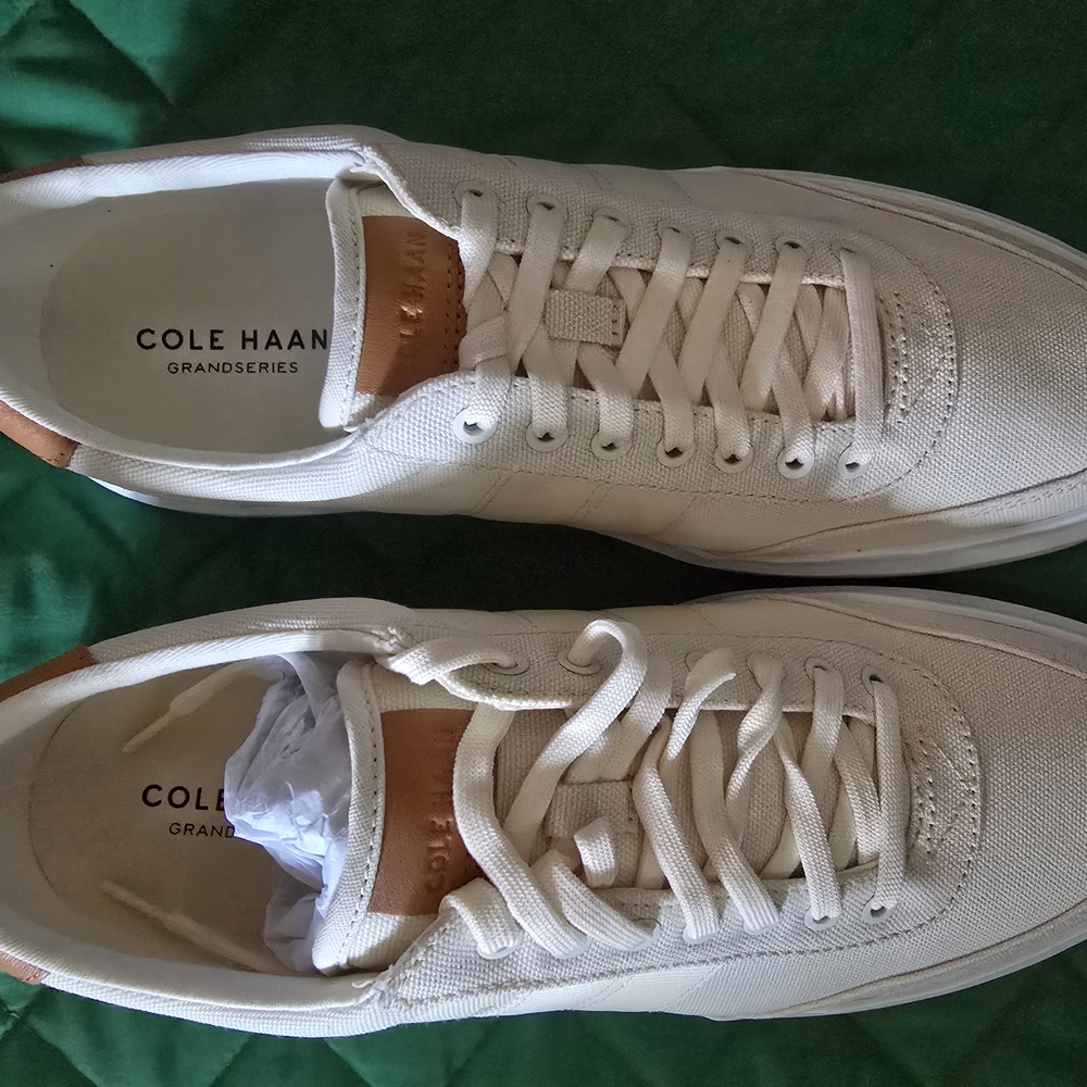 Cole Haan Men's Cream Sneakers